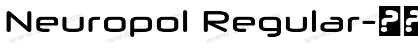 Neuropol Regular字体转换